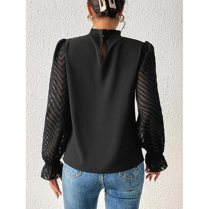 Elspeth | Elegant High-Neck Blouse 4