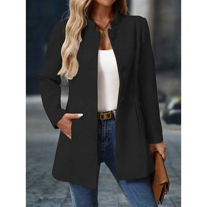 Fiona | Elegant Stand-Collar Coat 7