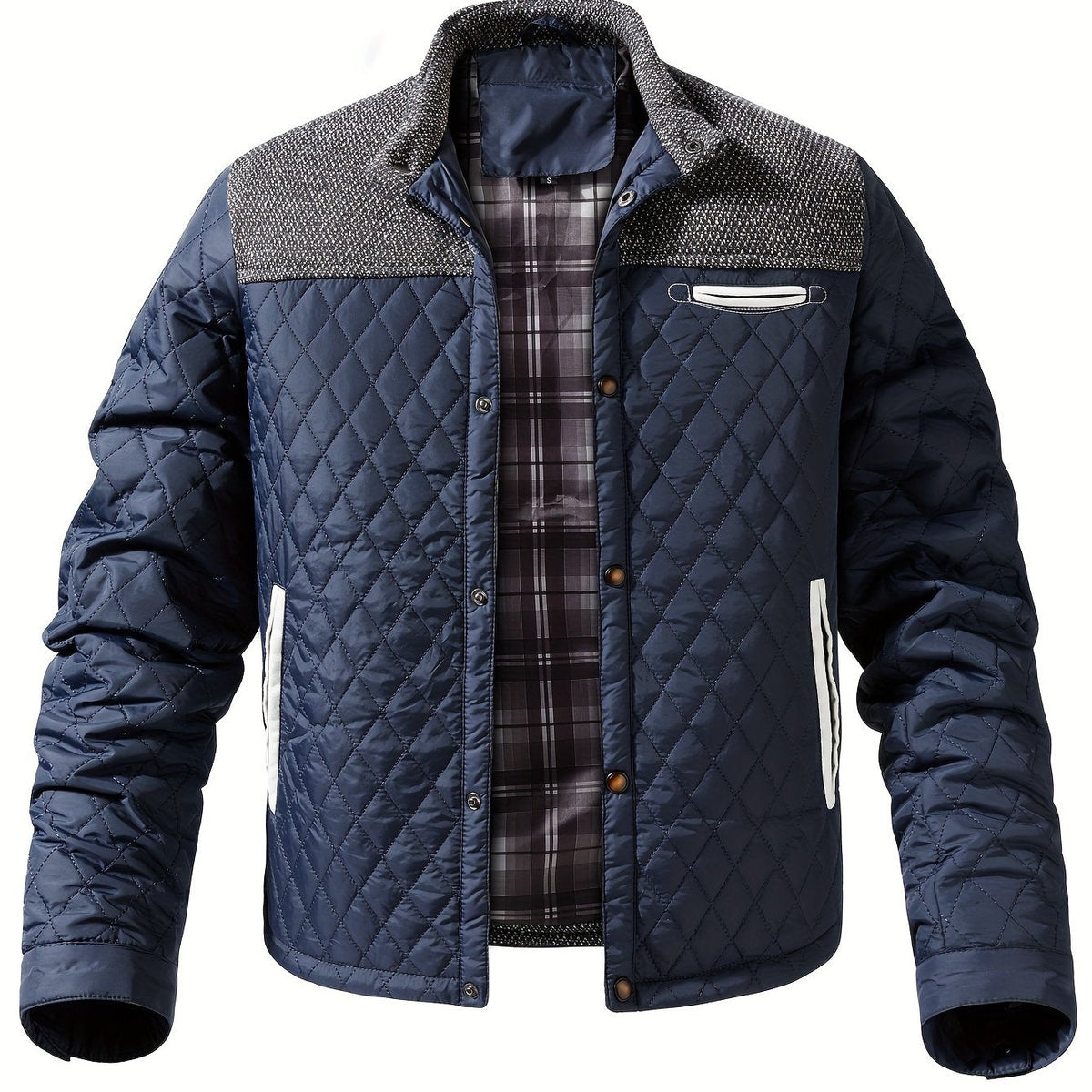Gideon | Quilted Stand-Collar Jacket 10