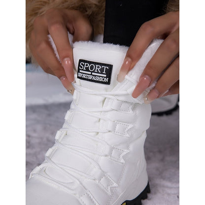 Greta | Cozy Lace-Up Winter Boots 4