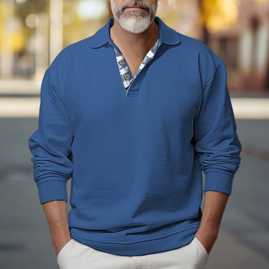 Griffin | Polo-Collar Sweatshirt 0