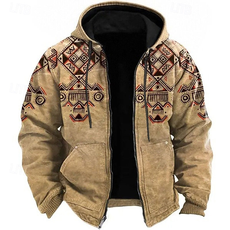 Holden | Heritage Patterned Hooded Jacket 0