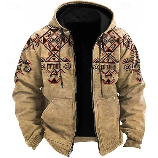 Holden | Heritage Patterned Hooded Jacket 0
