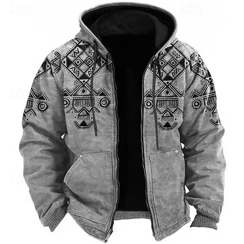 Holden | Heritage Patterned Hooded Jacket 2