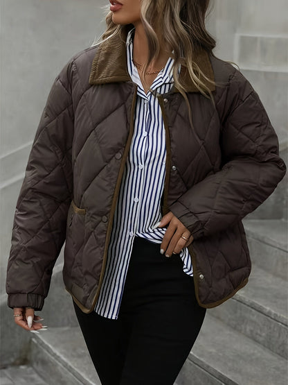 Imogen | Diamond-Quilted Padded Jacket 4