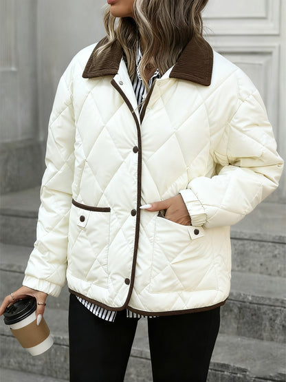 Imogen | Diamond-Quilted Padded Jacket 6