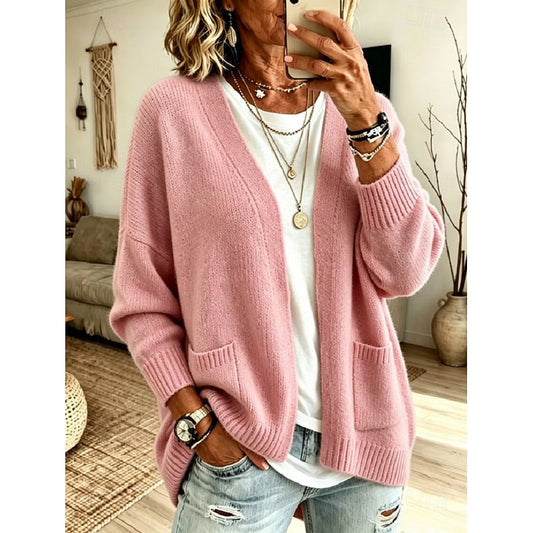 Iris | Relaxed Open-Front Cardigan 0