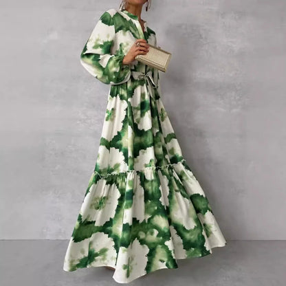 Isola Tie-Dye Maxi Dress 0