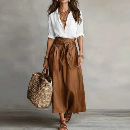 Jeanelle Linen Co-Ord Set 1