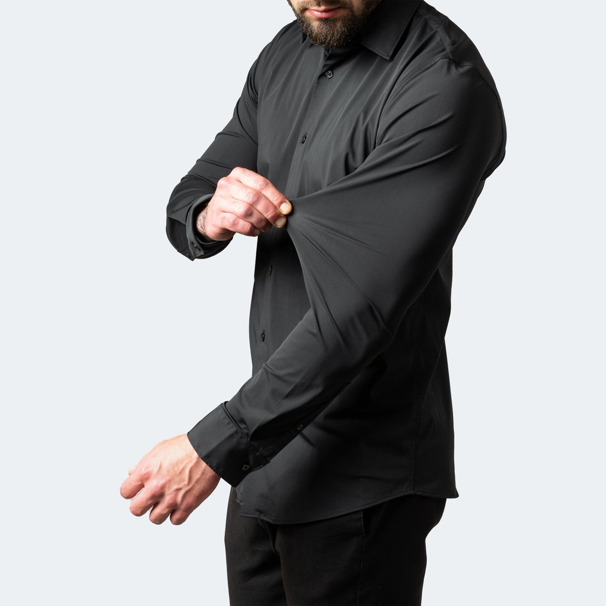 Men's Stretch Long Sleeve Shirt