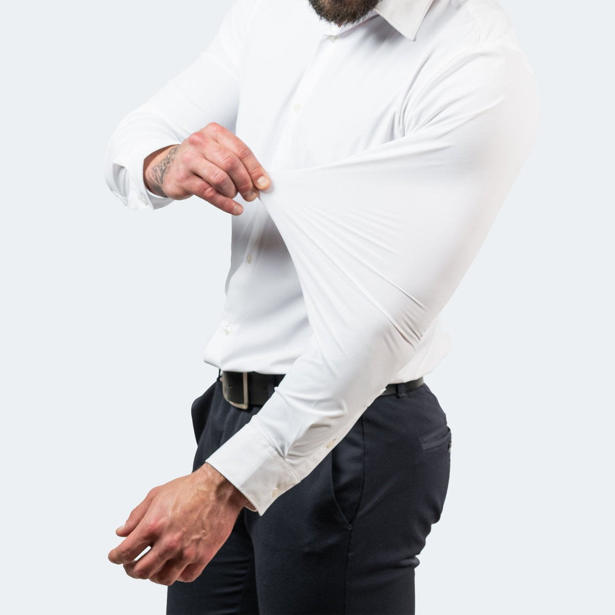 Men's Stretch Long Sleeve Shirt