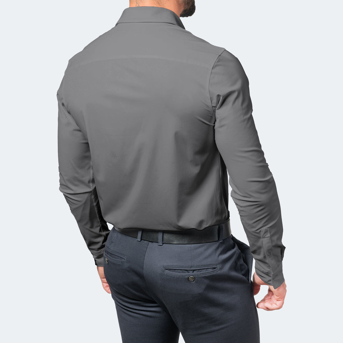 Men's Stretch Long Sleeve Shirt