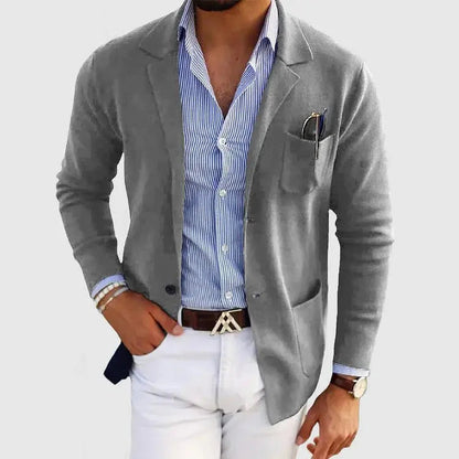 KNIT BLAZER JACKET FOR MEN 3
