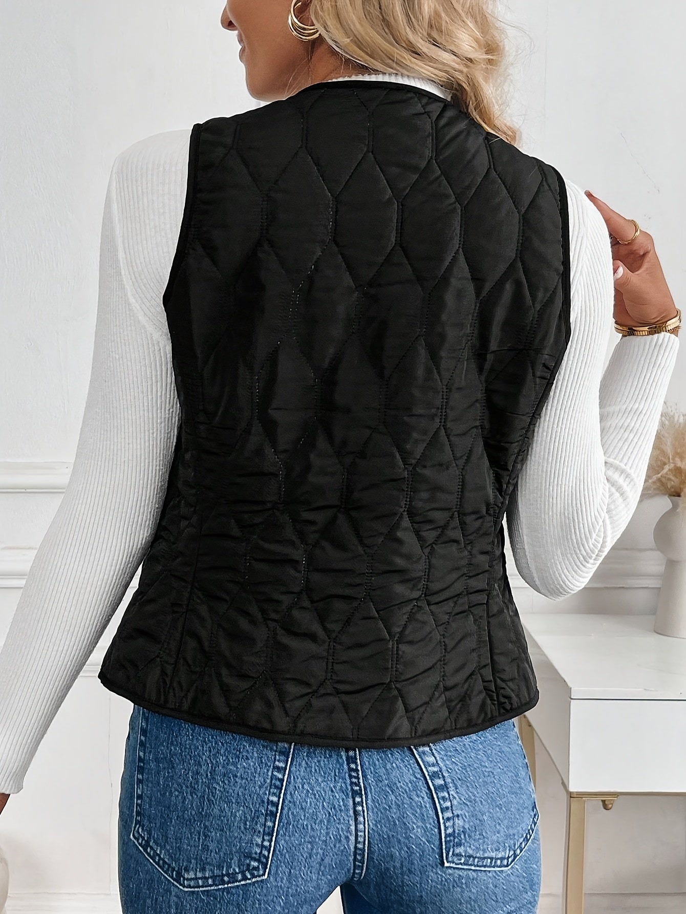 Kendra | Reversible Quilted Vest 2