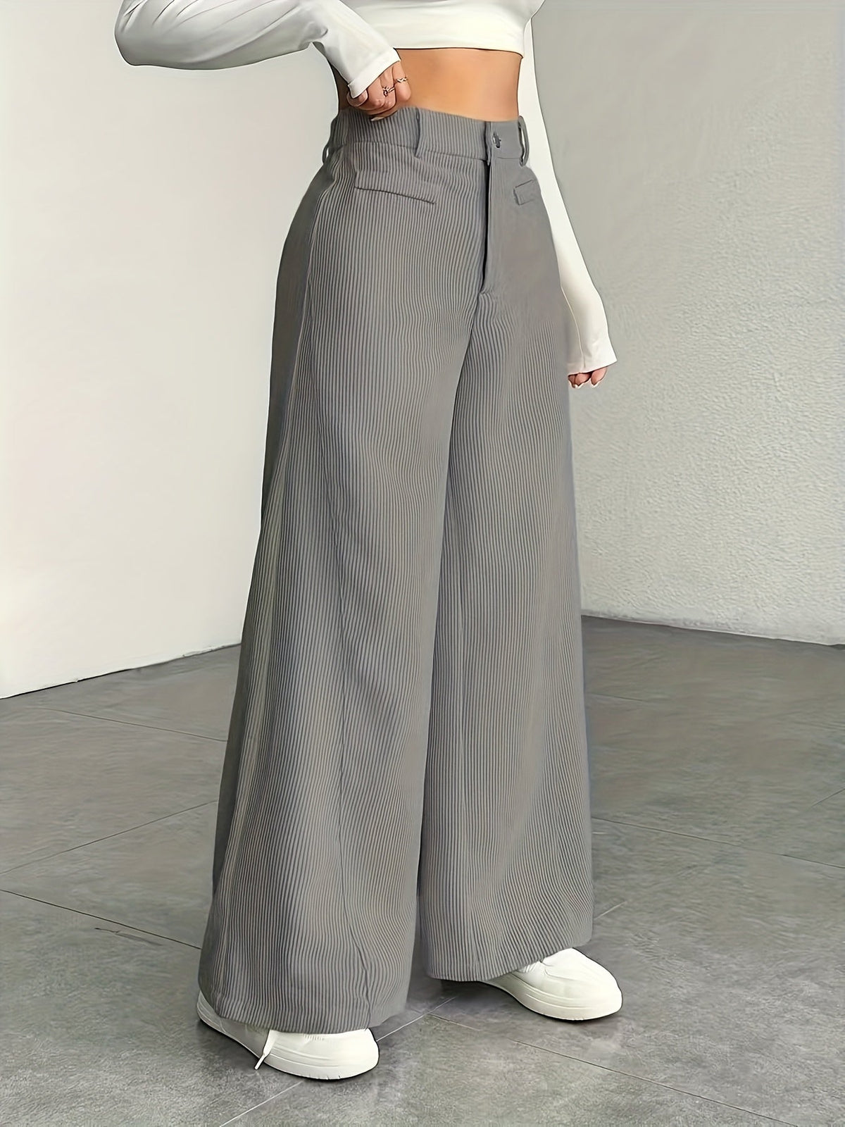 Kimberly | High-Waisted Wide-Leg Trousers 7