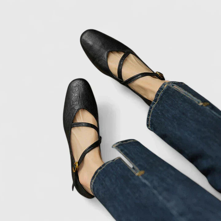 Kora Women's Flats | Adjustable Straps, Cushioned Insole, Non-Slip 2