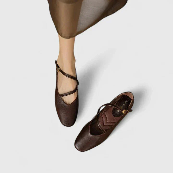 Kora Women's Flats | Adjustable Straps, Cushioned Insole, Non-Slip 6