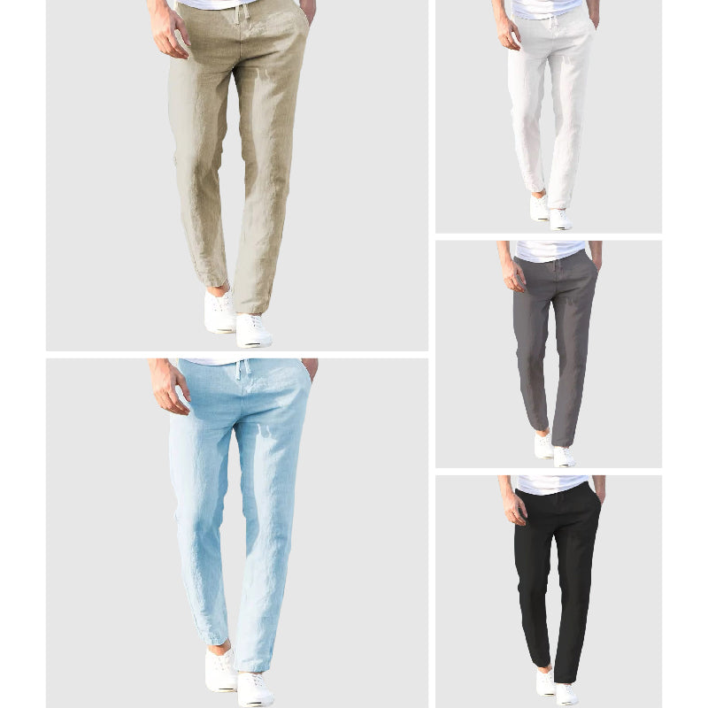LIGHTWEIGHT LINEN PANTS 6