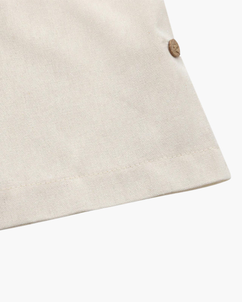 Men's Short Sleeve Polo Shirt with Chest Pocket