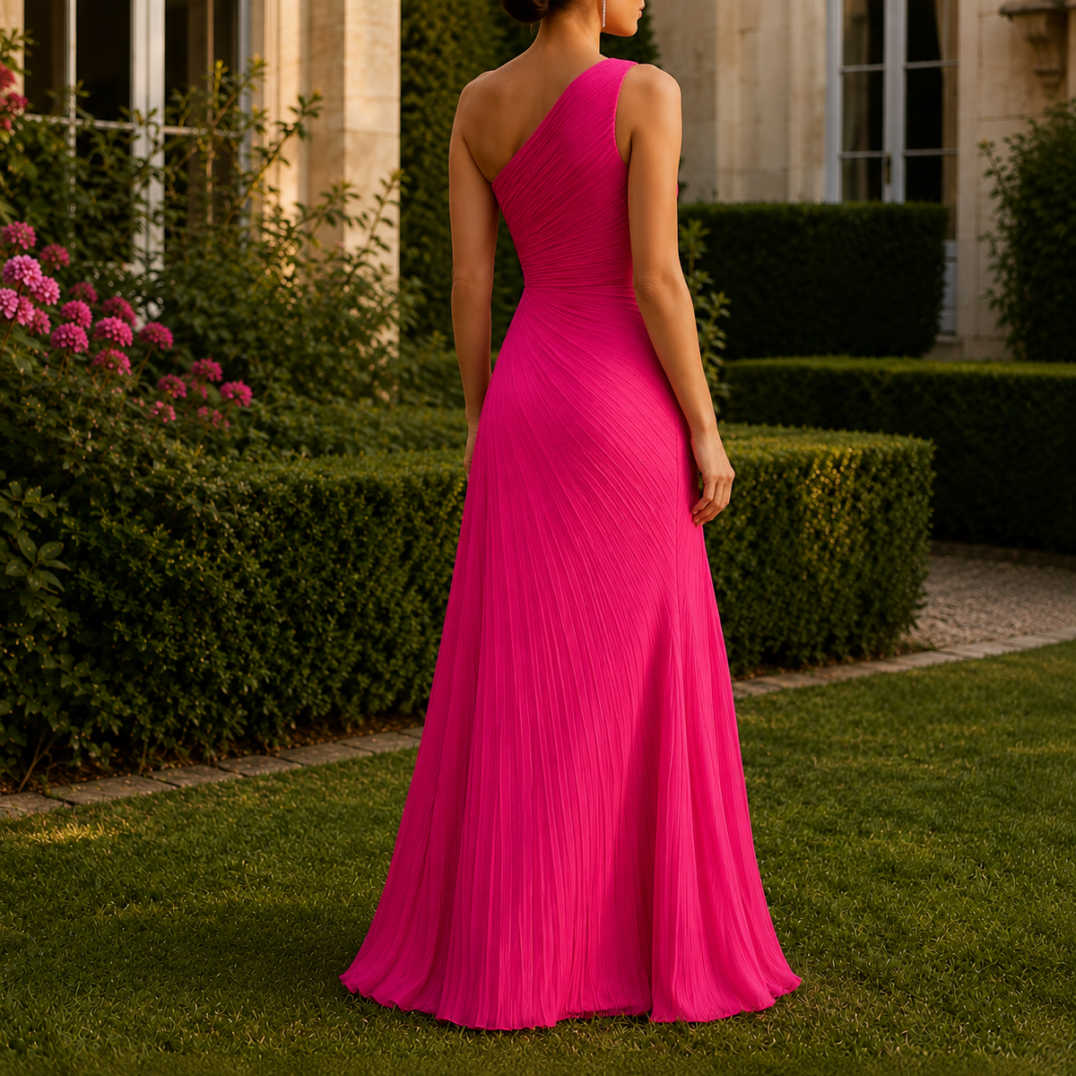 Leonie-Mae One-Shoulder Dress 1