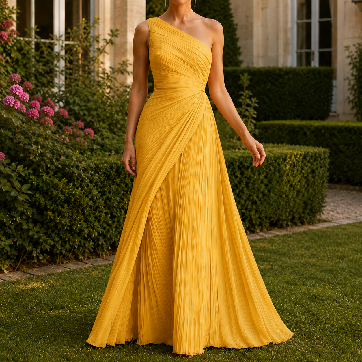 Leonie-Mae One-Shoulder Dress 4