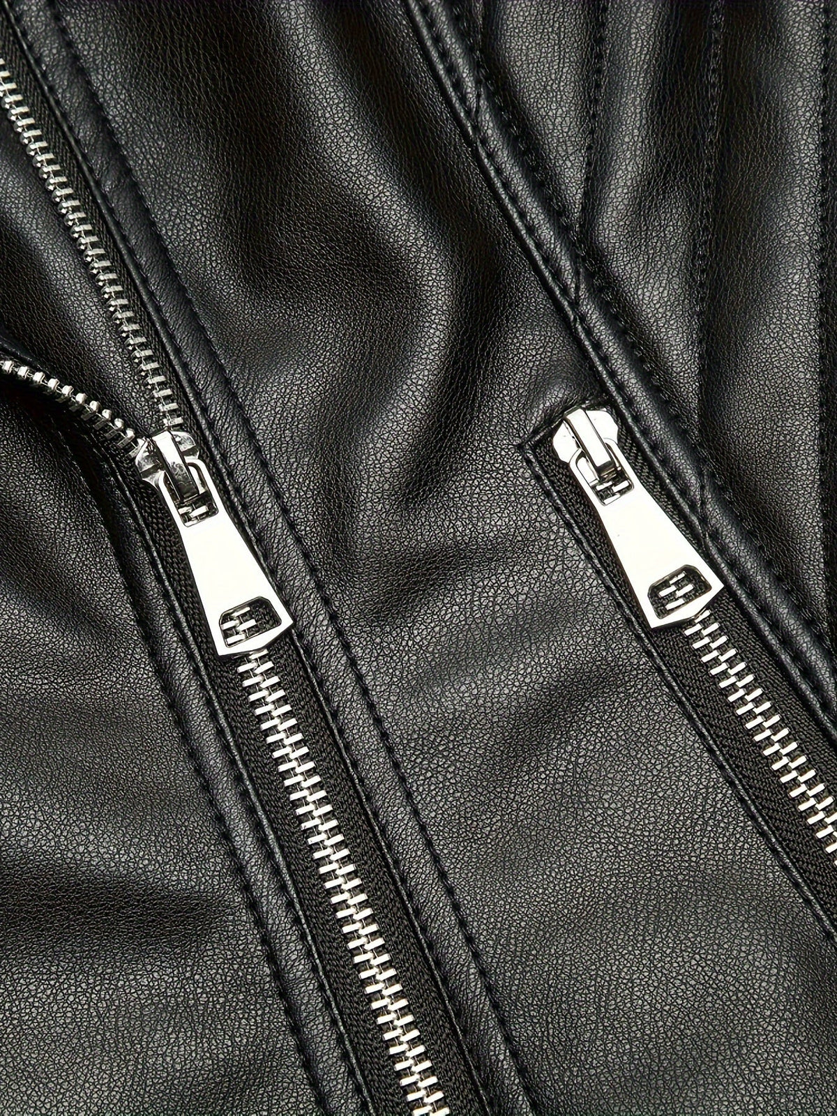 Mabel | Sculpted Zip-Front Moto Jacket 5