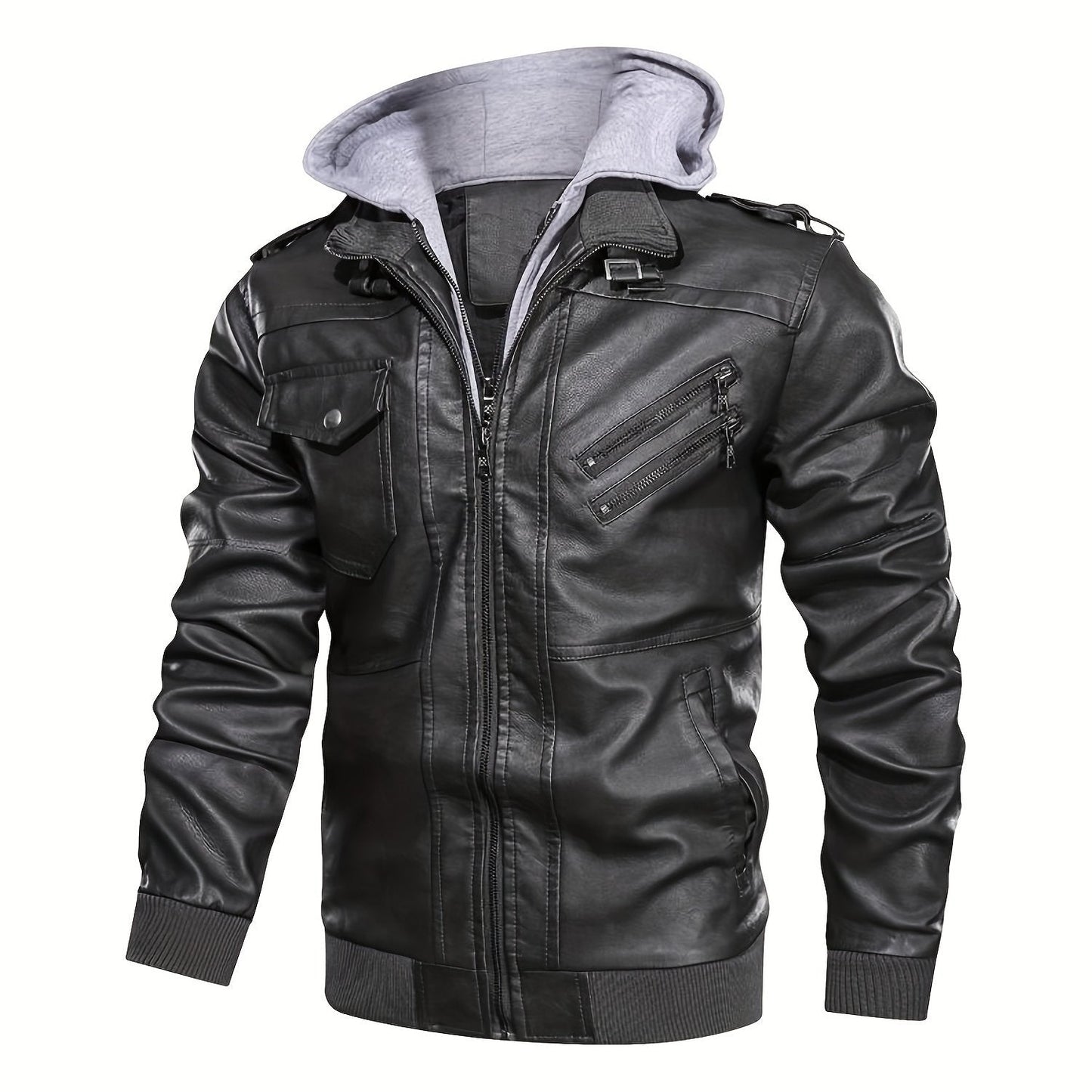 Maddox | Hooded Moto Jacket 9