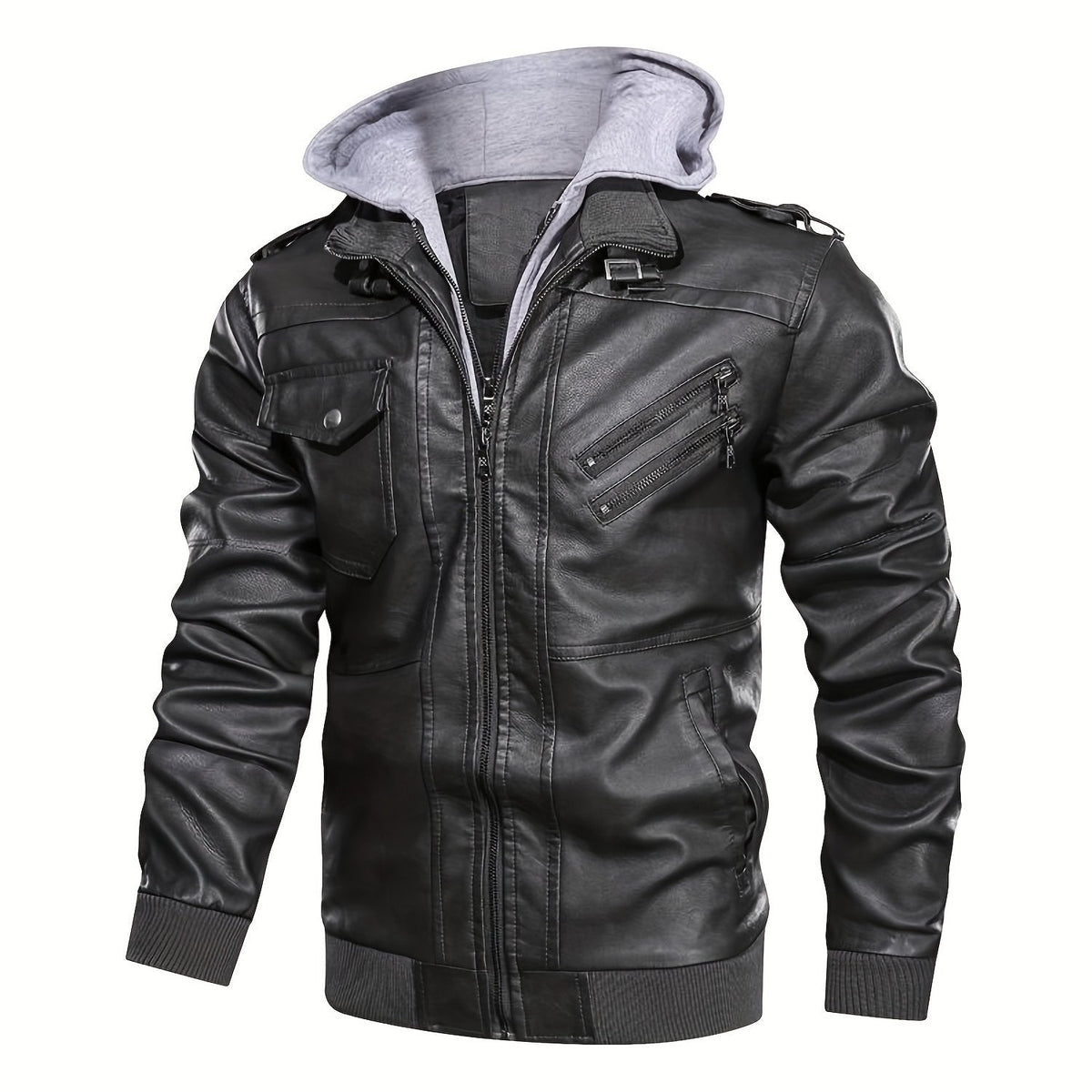 Maddox | Hooded Moto Jacket 9