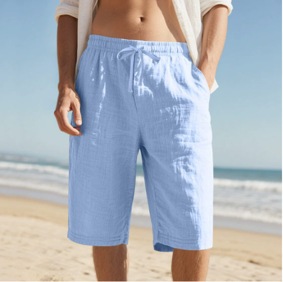 Marco | Men's Knee Length Pull-On Chino Shorts 3