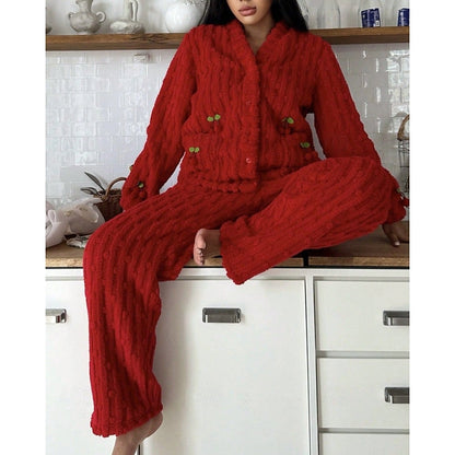Maribel | Cozy Cherry Two-Piece Set 10