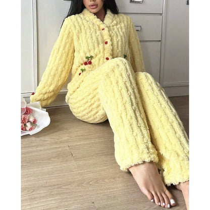 Maribel | Cozy Cherry Two-Piece Set 8