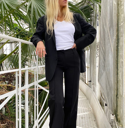 Marlene | Women's Wide High-Waisted Marlene Trousers 6