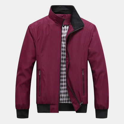 Men's jacket with zipper 1