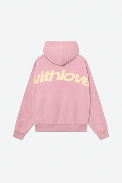 Women's Hoodie – Back Graphic Print, Relaxed Fit