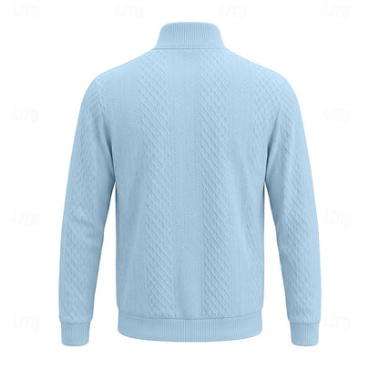 Nash | Textured Quarter-Zip Pullover 5