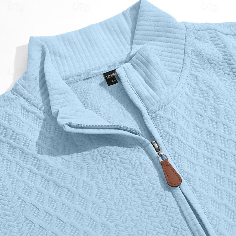 Nash | Textured Quarter-Zip Pullover 6