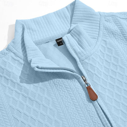 Nash | Textured Quarter-Zip Pullover 6