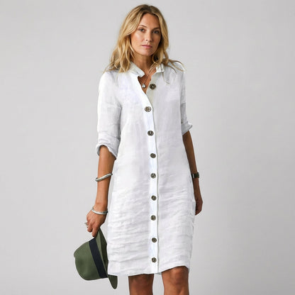 Niki Linen Dress | Lightweight, Breathable Summer Dress 3