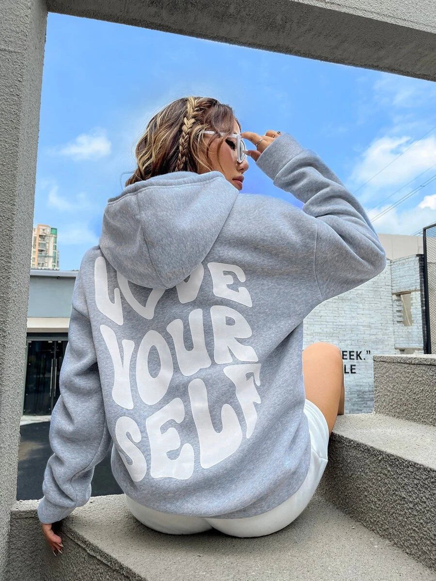 Women's Hoodie – Drawstring Hood, Kangaroo Pocket