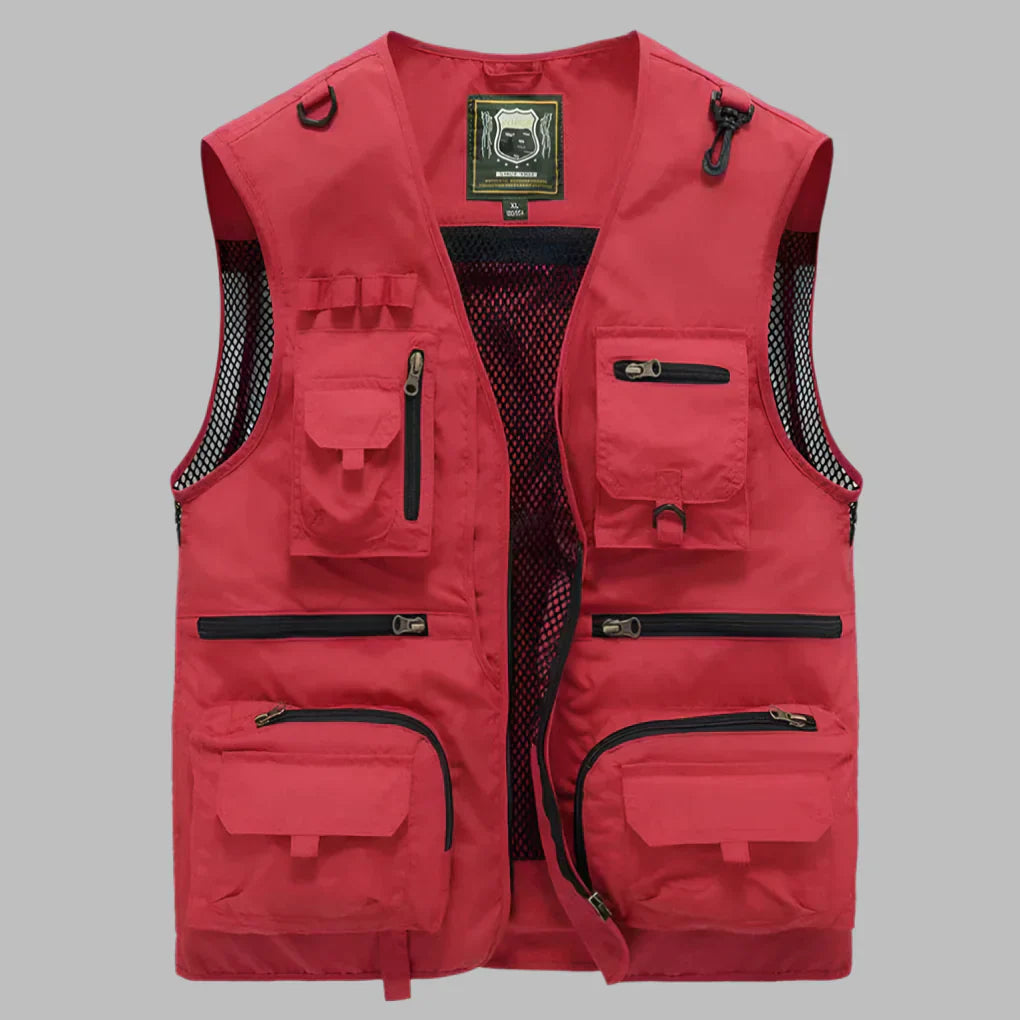 Pavo Multi-Pocket Vest | Lightweight, Water-Resistant Design 0