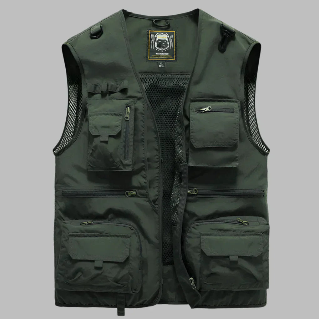 Pavo Multi-Pocket Vest | Lightweight, Water-Resistant Design 3