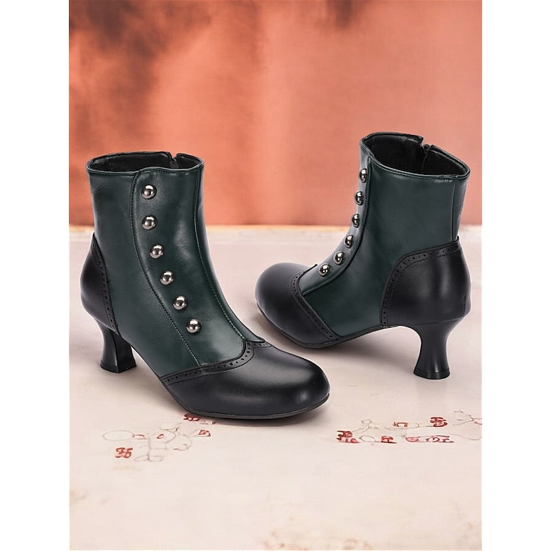 Prudence | Vintage Buttoned Ankle Boots 5