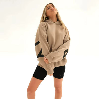 Women's Hoodie – Oversized, Graphic Back Print