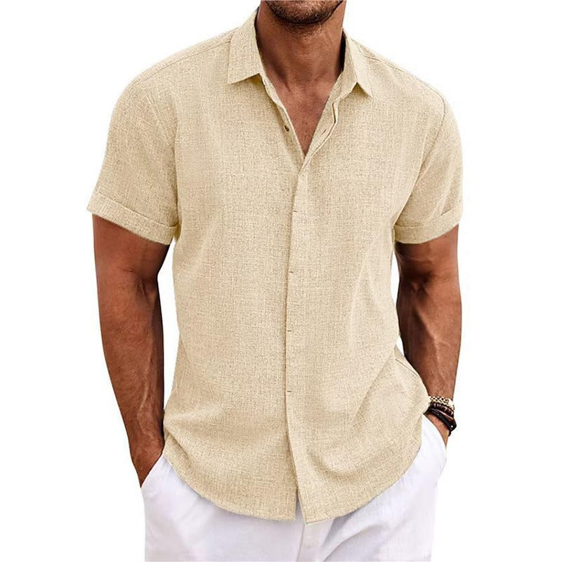 STRUCTURED SHORT SLEEVE SHIRT FOR MEN 10