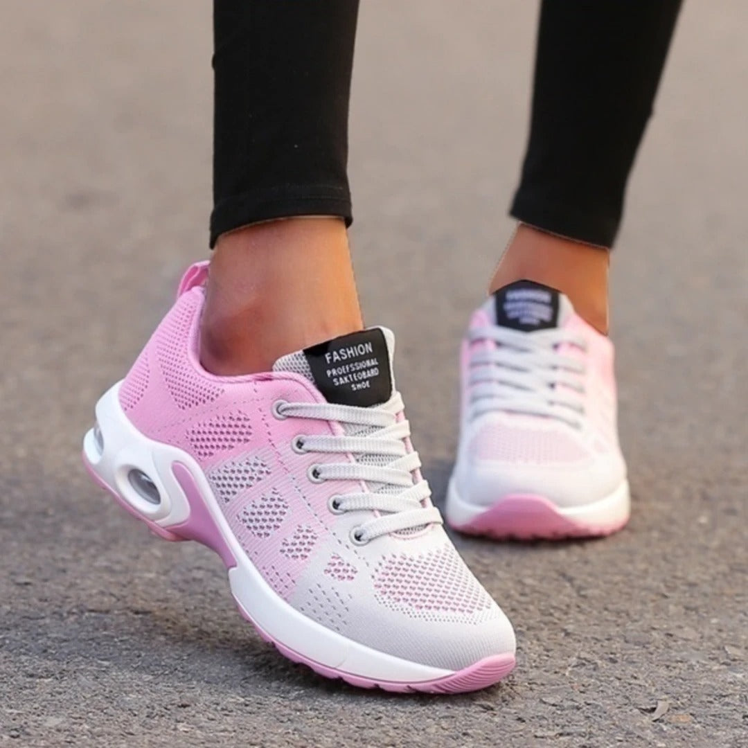 Women's Breathable Mesh Air Cushion Sneakers