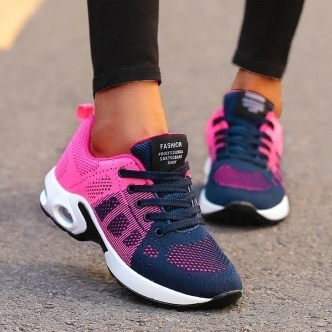 Women's Breathable Mesh Air Cushion Sneakers