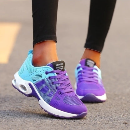 Women's Breathable Mesh Air Cushion Sneakers