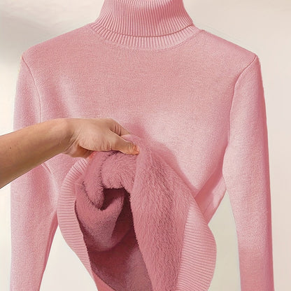 Selena | Cozy Lined High-Neck Sweater 10