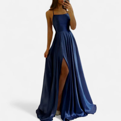 Soraya | Women's maxi dress with slit for wedding guests 1