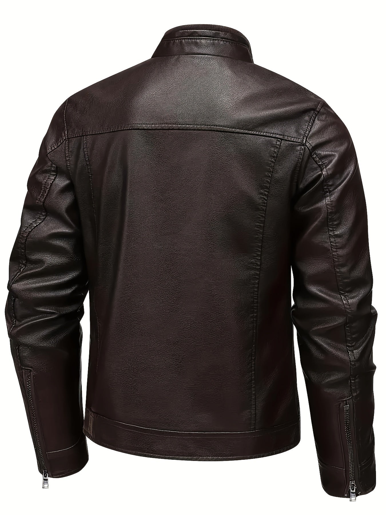 Tobias | Classic Stand-Collar Moto Jacket 2